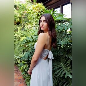 Jenny Yoo Powder Blue Kiara Gown